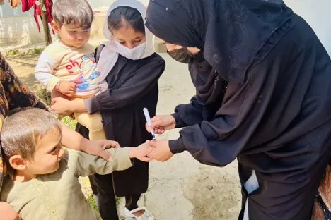 Nilab's Efforts to Eradicate Polio: Changing Mindsets and Saving Lives
