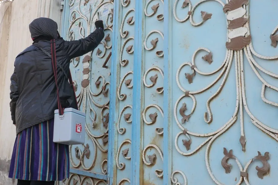 Female Polio Vaccination Volunteers: "We are fighting for the complete eradication of polio"