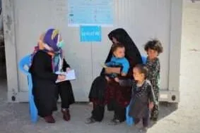 Amid COVID-19 Crisis, Polio Workers Aid Communities in Crisis